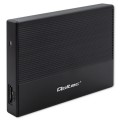 Obudowa/kieszeń Qoltec na dysk SSD HDD 2.5" | SATA | USB 3.0 | Super speed 5Gb/s | 2TB | Czarny - 2039552