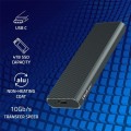 Obudowa/kieszeń Qoltec na dysk M.2 SSD | NVMe | PCIe | USB 3.1 | Super speed 10Gb/s | 4TB | Grafit - 2039608