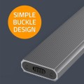 Obudowa/kieszeń Qoltec na dysk M.2 SSD | NVMe | PCIe | USB 3.1 | Super speed 10Gb/s | 4TB | Grafit - 2039613