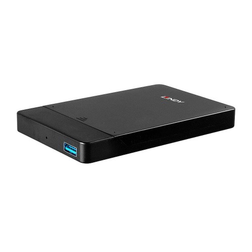 Obudowa na dysk LINDY SATA - USB 3.0 czarna - 1357078