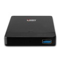 Obudowa na dysk LINDY SATA - USB 3.0 czarna - 1375510