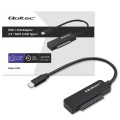 Kabel adapter Qoltec SATA | Przejściówka na dysk SSD HDD 2.5" | USB-C | Super speed 5Gb/s | 2TB - 2040049