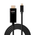 Kabel adapter LINDY USB-C na HDMI 4K60 HDR 2m czarny - 1877370
