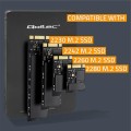 Adapter Qoltec na dysk M.2 SSD | SATA NGFF do SATA III | 2TB | Super speed 6Gb/s | Czarny - 2039988