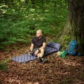 Mata turystyczna z pompką NILS CAMP NC4006 szara - 5 cm - 1511072