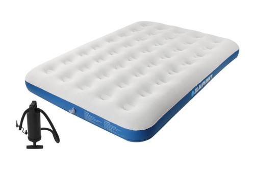 Materac dmuchany z pompką ręczną 191x137 cm Blaupunkt IM220 - 1408894