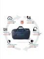 Torba podróżna Gregory Alpaca 60 Duffle Bag - slate blue - 2174823
