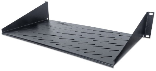 P&oacute;łka perforowana do szafy serwerowej Intellinet 19" 2U 250 mm (czarna) - 2176900