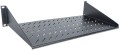 P&oacute;łka perforowana do szafy serwerowej Intellinet 19" 2U 250 mm (czarna) - 2176896