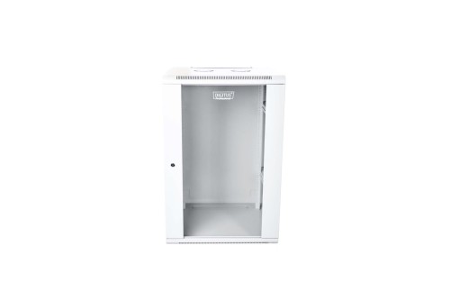 Szafa sieciowa wisząca 19" 21U rack 600x600, drzwi szyba, szary, niedzielona, złożona, 60kg - 2177068