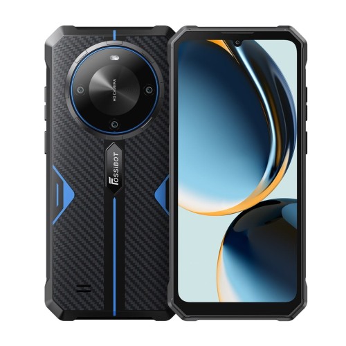 Fossibot F105 - Wytrzymały telefon Czarny - 2178427