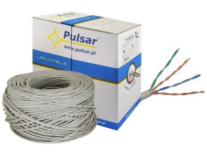 PU-NC201 Skrętka U/UTP, cat 5e, 24AWG,