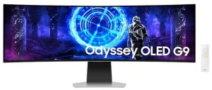 Monitor Samsung 49" Odyssey G9 OLED (LS49DG950SUXEN) Dual QHD 240Hz HDMI microHDMI DP 3xUSB-C głośniki
