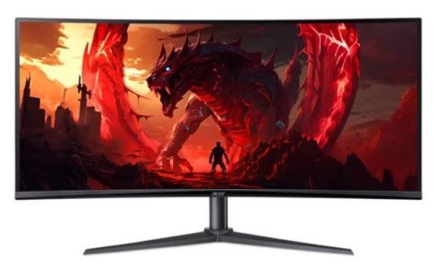MONITOR LCD 34" XZ340CUHBIIPHX/BLACK UM.CX0EE.H01 ACER - 2145620