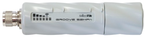 MikroTik GrooveA 52 | Urządzenie klienckie | RBGrooveA52HPn, 2,4GHz, 5GHz, 1x RJ45 100Mb/s, Antena dookólna 6dBi - 1889412