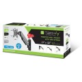 Uchwyt ścienny LCD/LED Techly 17"-32", 8kg, sprężyna gazowa, czarny - 2197288