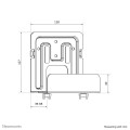 Uchwyt do media player Neomounts AWL-450BL 5 kg czarny - 2197302