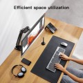 Ramię biurkowe LCD/LED Techly 13"-27", 6kg Amortyzator Gazowy, USB/Audio - 2197314