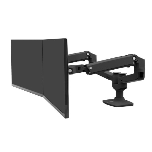 Ergotron LX DUAL SIDE-BY-SIDE ARM/27IN MIS-D 10Y W MATTE BLACK - 1955864