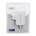 Zasilacz sieciowy Qoltec 65W | 5-20.3V | 2-3.25A | USB typ C | PD | Biały - 2197538