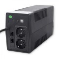 Zasilacz awaryjny UPS Qoltec Monolith | 450VA | 240W | LCD | USB | RJ45 - 2197731