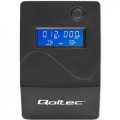Zasilacz awaryjny UPS Qoltec Monolith | 450VA | 240W | LCD | USB | RJ45 - 2197729