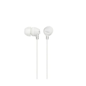 Słuchawki douszne zamknięte białe SONY MDREX15LPW.AE