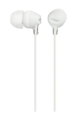 Słuchawki douszne zamknięte białe SONY MDREX15LPW.AE - 2198709