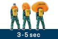 Plecak lawinowy Deuter Alproof Lite 22 - turmeric/black - 2196471
