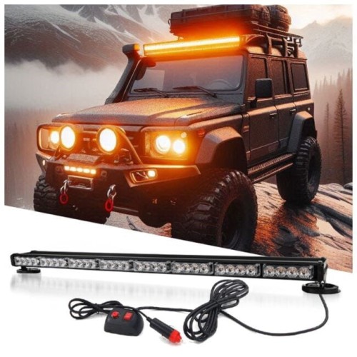 NN STB90 stroboskop pomarańczowy belka LED lampa - 2159881