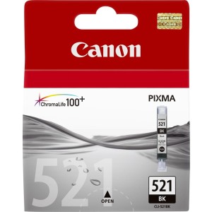 CANON 2933B001 Tusz Canon CLI521BK black iP3600/iP4600/MP540/MP620/MP630/MP980
