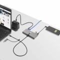 USB-C/USB-A HUB - GBE - RS232/A HUB GB ETHERNET RS232 SERIAL - 2173588