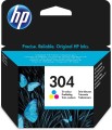 HP Oryginalny trójkolorowy wkład atramentowy 304 - 2197202