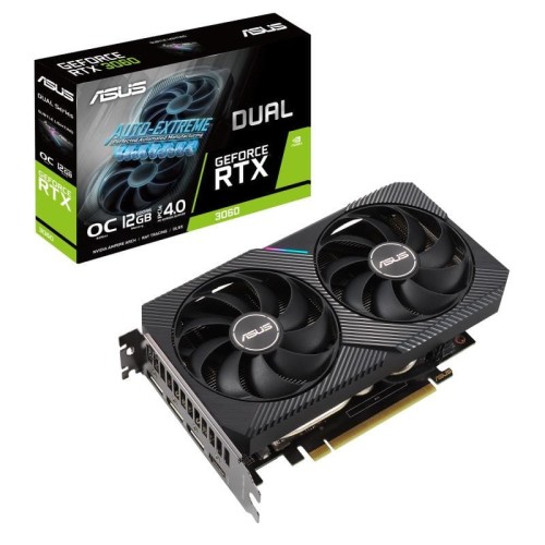 VGA PCIE16 RTX3060 12GB GDDR6/DUAL-RTX3060-O12G-V2 ASUS - 2197460