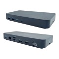 I-TEC USB 3.0/USB-C/Thunderbolt 3xDisplay DS 2xHDMI 1xVGA 1xGLAN 2xUSB 2.0 2xUSB 3.2 1xUSB-C 3.2 Data 1x3.5mm Combo Audio/Mic PD 65W - 2206379