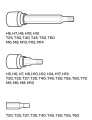 Zestaw bitów Torx, 49 szt. - 2194269