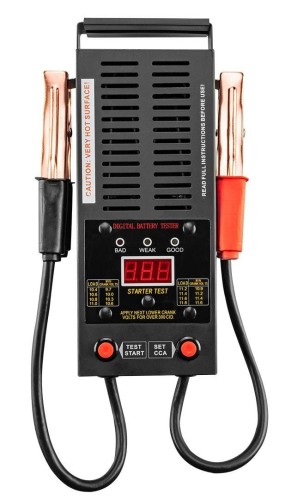 Tester akumulatorów 125 A 12 V - cyfrowy - 2194273