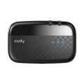 Cudy MF4 router bezprzewodowy Jedna częstotliwości (2,4 GHz) 4G Czarny - 2192040