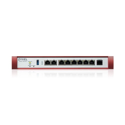 Firewall Zyxel USGFLEX200HP 8xWAN/LAN SPI firewall: 6500 Mbps Max. IPsec VPN: 100 - 2083511