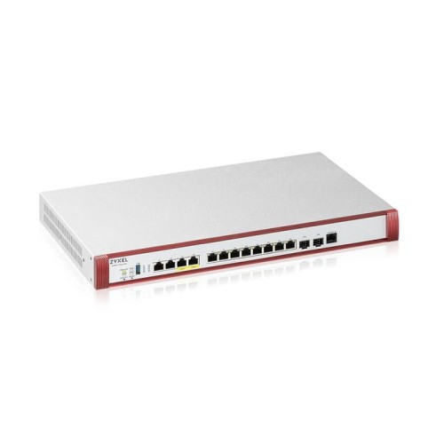 Firewall Zyxel USGFLEX700H bundle (+1 YR Gold Security Pack) 14xWAN/LAN SPI firewall: 15000 Mbps Max. IPsec VPN: 1000 - 2083519