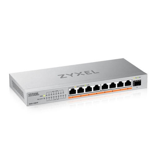 Switch Zyxel XMG-108HP 9p PoE (PoE++: 8) 100W Unmanaged Multigigabit - 2020457
