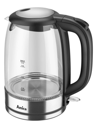 CZAJNIK AMICA SZKLANY KD 2050G INOX - 2204754