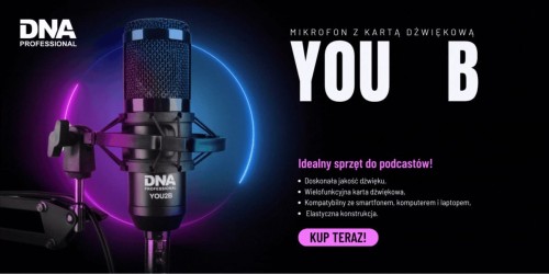 DNA YOU2B zestaw mikrofon interfejs audio statyw - 2140741