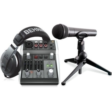 Behringer PODCASTUDIO 2 USB Zestaw do nagrywania i podcastów USB - 2053705