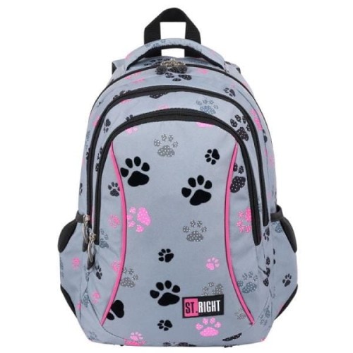 Plecak 3 komorowy STRIGHT BP-26 Paws - 2113360