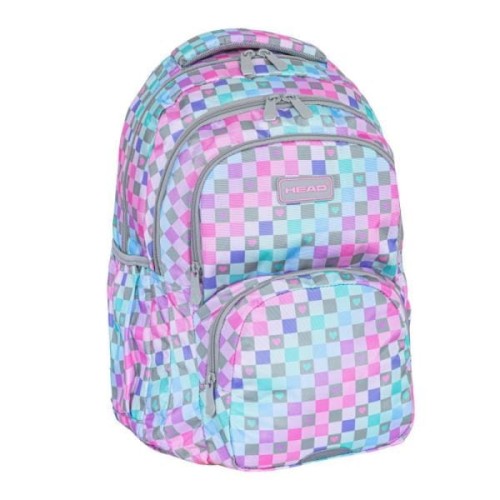 Plecak dwukomorowy Head Checkered Hearts AB200 - 2113397