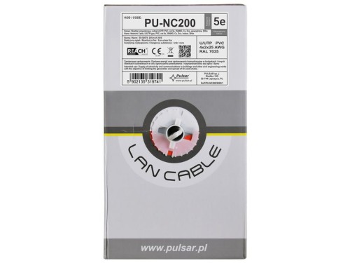 PU-NC200 Skrętka U/UTP, cat 5e, 25AWG, - 2131958