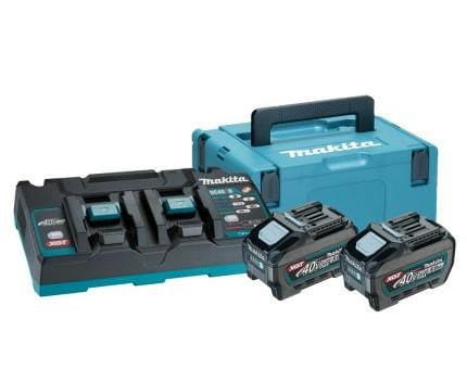 MAKITA ZESTAW ZASILAJĄCY 40V 2x5,0Ah XGT (BL4050Fx2+DC40RB) - 2103108
