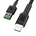 Cable Green Cell Ray USB-A - Lightning White LED 120cm with support for Apple - 2210669
