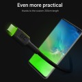 GREENCELL Cable GC Ray USB - USB-C 200cm green LED backlight Ultra Charge QC 3.0 - 2210747